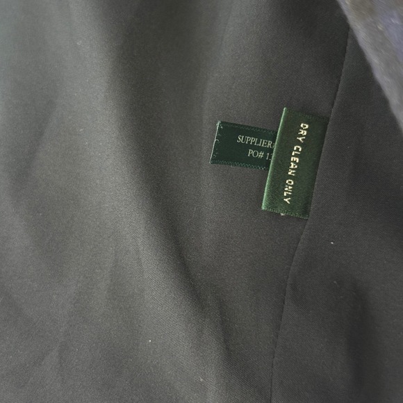 Lauren Ralph Lauren Black Watch Plaid Blazer Gold Crest Buttons Size 8 - Picture 10 of 16